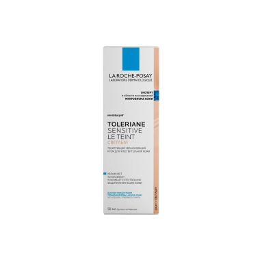 La Roche-Posay Toleriane Sensitive Le Teint Крем тонирующий увлажняющий для чувствительной кожи, тон светлый (light) 50 мл