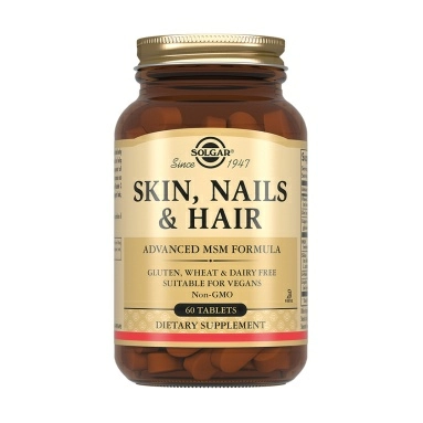 Solgar Кожа, ногти, волосы, БАД таблетки №60