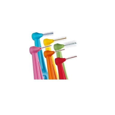 TePe Межзубные ершики (Angle MIX 6шт. в блистере микс все размеры 0,4-0,8мм)