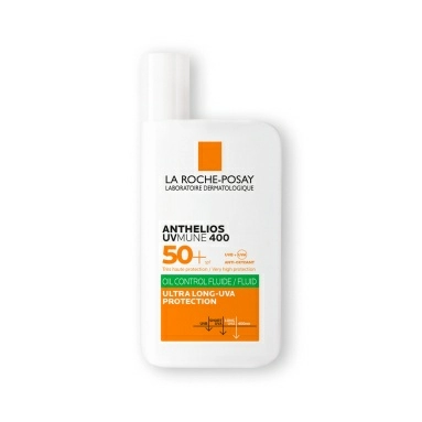 LA ROCHE-POSAY ANTHELIOS UVMUNE 400 Солнцезащитный матирующий флюид для лица SPF 50+ / PPD 56, 50 мл