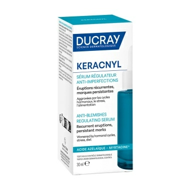 DUCRAY KERACNYL REGULATING SERUM Разглаживающая сыворотка для проблемной кожи, склонной к акне 30 мл