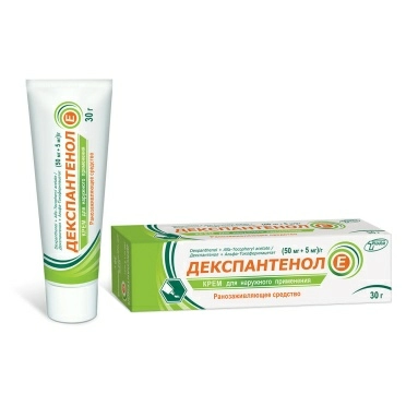 Декспантенол Е крем (50мг+5мг)/г 30г №1