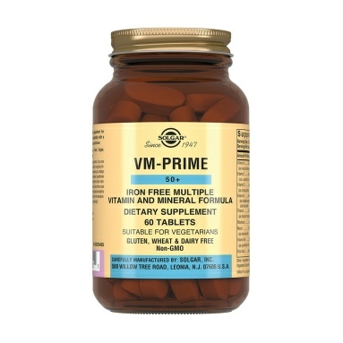 Solgar Мультивитаминный и минеральный комплекс 50+, БАД таблетки №60