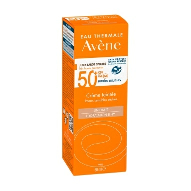 AVENE Солнцезащитный тонирующий крем SPF 50+ 50 мл