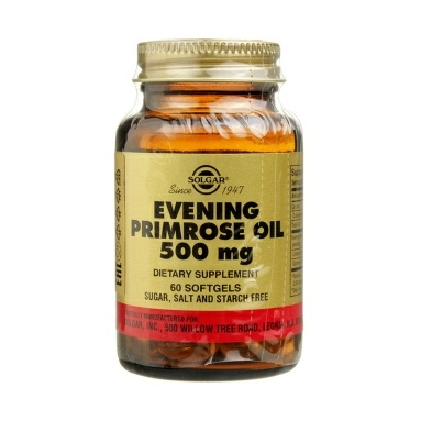 Solgar Масло примулы вечерней 500 мг, БАД капсулы №60