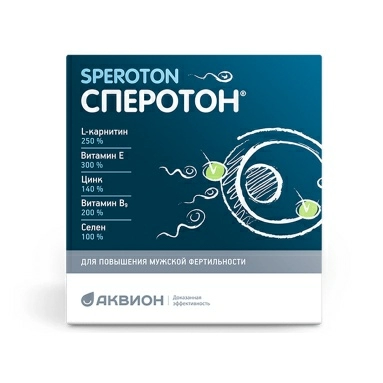 Сперотон, БАД порошок в саше-пакетах №30