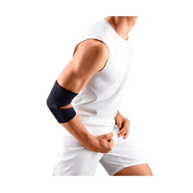 Бандаж ELAST 0211 на локтевой сустав (Черный размер 4)