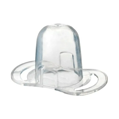 Bebaby Соска-пустышка силиконовая, круглая форма, в комплекте защитный колпачок, 6-18 мес, арт.LM-9227/2