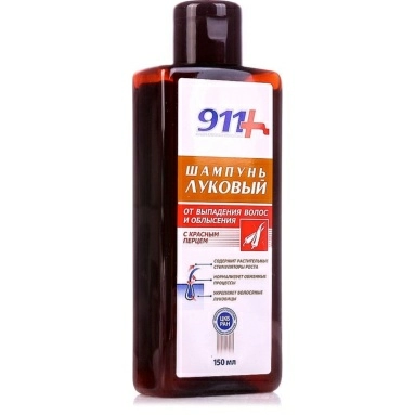 911 Ваша служба спасения Шампунь "Луковый" 150мл
