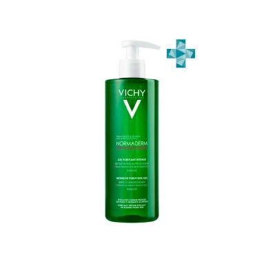 VICHY Normaderm Гель интенсивно очищающий для лица и тела, 400 мл