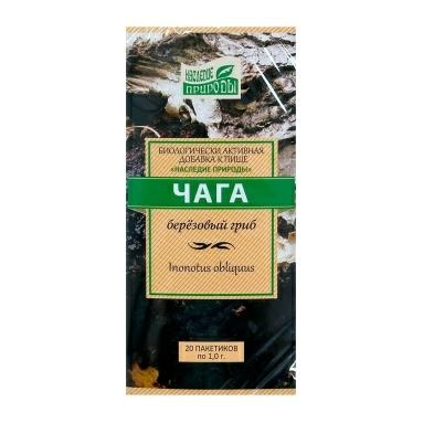 БАД Чага "Наследие природы" ф/п 1г № 20