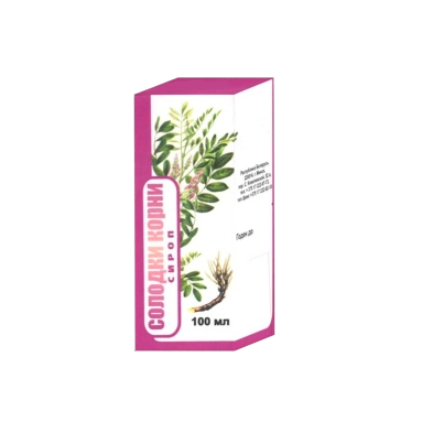 Солодки корни сироп 100мл №1