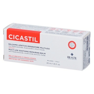 Rilastil CICASTIL Многофункциональный успокаивающий восстанавливающий бальзам для младенцев, детей и взрослых 40 мл