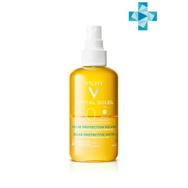 VICHY Capital Soleil Спрей двухфазный солнцезащитный увлажняющий SPF50 200 мл