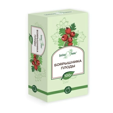 Боярышника плоды "Целебная поляна" пачка 100г