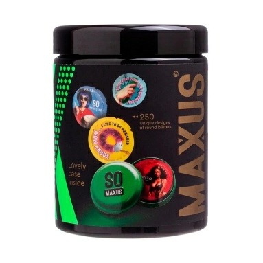 Набор презервативов гладкие и текстурированные Maxus Mixed 12шт:гладкие-8 шт, текстурированные-4 шт