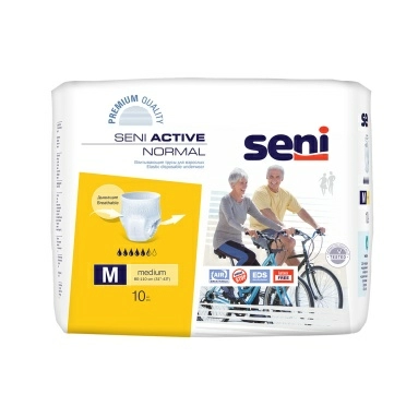Seni Active Normal medium Трусики впитывающие для взрослых, страдающих недержанием 10 шт