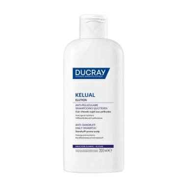 DUCRAY KELUAL ELUTION Шампунь поддерживающий от перхоти для ежедневного применения 200 мл