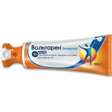 Вольтарен эмульгель гель 1% 100г №1
