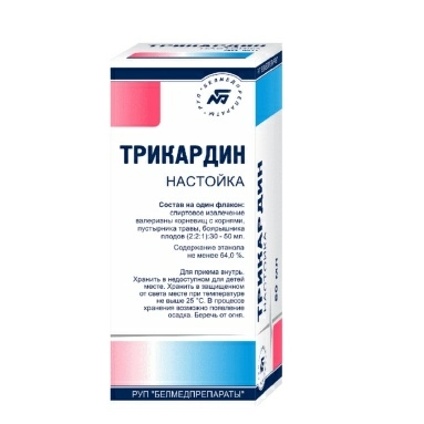 Трикардин настойка 50мл №1