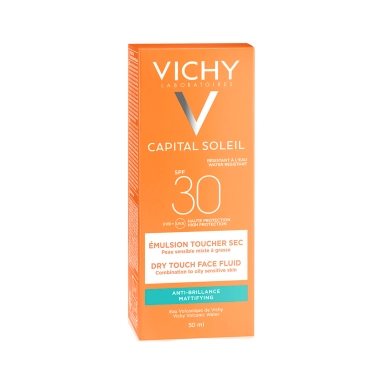 Vichy Capital Soleil Эмульсия для лица матирующая SPF 30, 50 мл