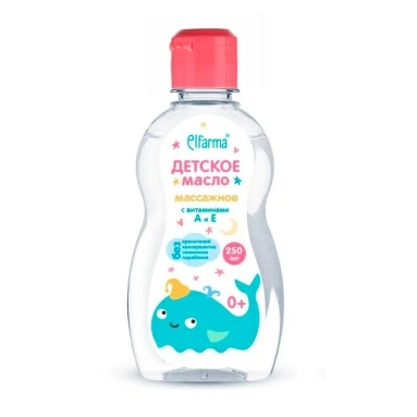 Elfarma Детское масло массажное (персик), 150 мл