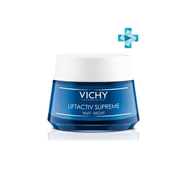 Vichy LIFTACTIV SUPREME Крем ночной против морщин для
 упругости и увлажнения кожи, 50 мл