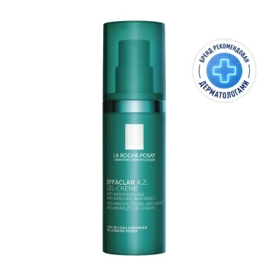 LA ROCHE-POSAY Effaclar A.Z. Гель-крем для проблемной кожи 40 мл