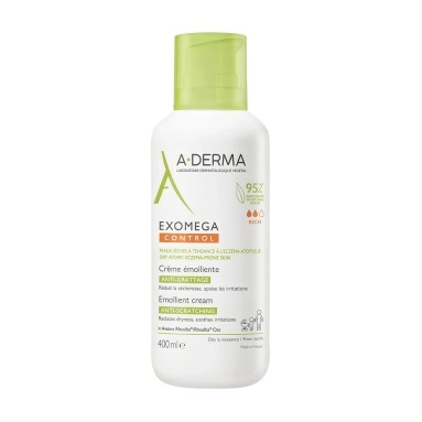 A-DERMA EXOMEGA CONTROL Смягчающий крем для лица и тела 400 мл