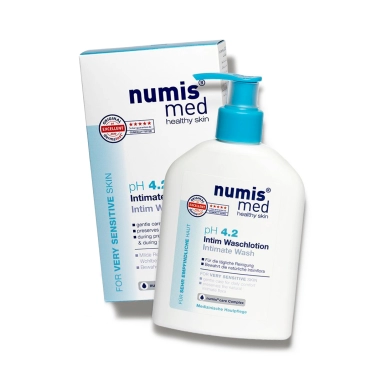 Numis med Гель для интимной гигиены pH 4,2 для чувствительной кожи с пантенолом, 200 мл