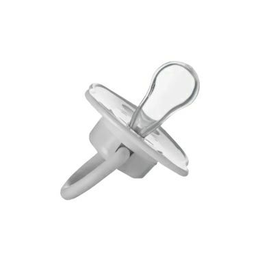 Bebaby Соска-пустышка силиконовая, круглая форма, в комплекте защитный колпачок, 0-6 мес, арт.LM-9227/1