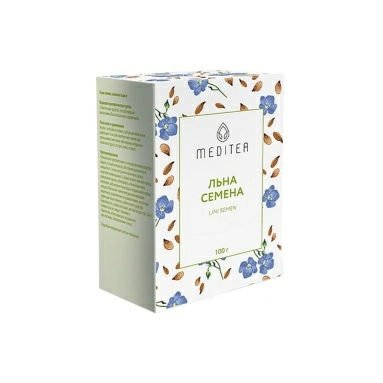 Льна семена цельное сырье 100г