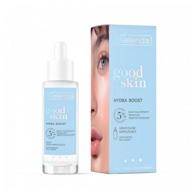 BIELENDA GOOD SKIN HYDRA BOOST Сыворотка сильно увлажняющая с гиалуроновой кислотой, трегалозой, трипептидами, 30мл