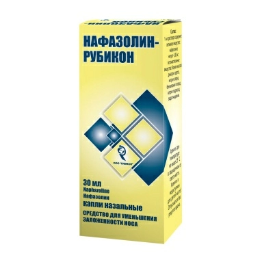 Нафазолин-РУБИКОН капли назальные 1мг/мл 30мл №1