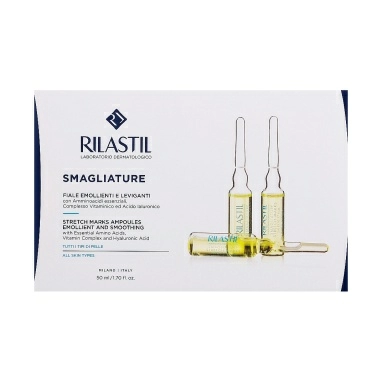 RILASTIL Концентрат в ампулах от растяжек, смягчающий и разглаживающий 10 шт по 5 мл