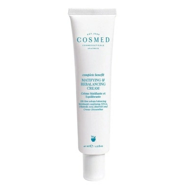 COSMED сosmeceuticals COMPLETE BENEFIT MATIFYING & REBALANCING CREAM Крем матирующий, балансирующий себорегулирующий 40 мл
