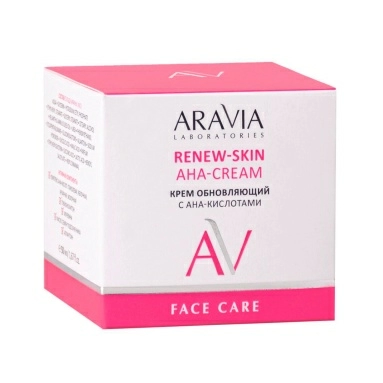 ARAVIA Laboratories Крем для лица обновляющий с АНА-кислотами / Renew-Skin AHA-Cream, 50 мл