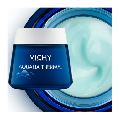 Vichy Aqualia Thermal Уход-маска ночной для интенсивного увлажнения кожи "НОЧНОЙ СПА-УХОД" 75мл