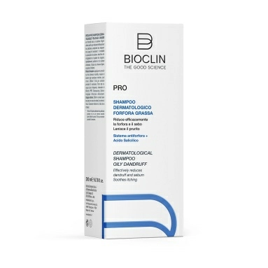 BIOCLIN PRO Дерматологический шампунь от жирной перхоти 200 мл