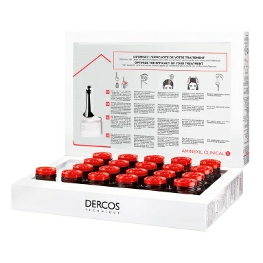 VICHY Dercos Technique Средство против выпадения волос широкого спектра действия для женщин "AMINEXIL INTENSIVE 5. WOMEN" 21 монодоза