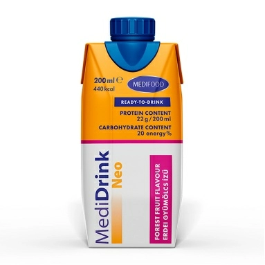 MediDrink Neo Специализированный пищевой продукт для энтерального питания онкологических больных, со вкусом лесных ягод 200 мл