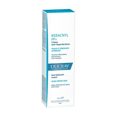 DUCRAY KERACNYL PP+ Успокаивающий мультикорректирующий крем для кожи, склонной к акне 30 мл