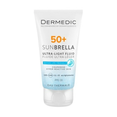Dermedic SUNBRELLA Ультралегкий флюид SPF 50+ для чувствительной кожи 40 мл