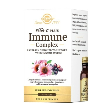 Solgar Иммуно-комплекс Эстер-С плюс, БАД капсулы №60