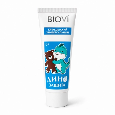 BIOVI Крем детский универсальный 0+ "Дино Защита" 75 мл