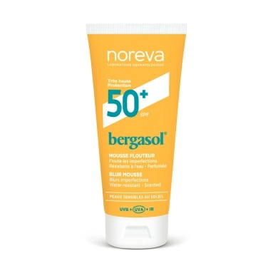 NOREVA БЕРГАСОЛ БЛЮР Солнцезащитный мусс SPF 50+, 50 мл