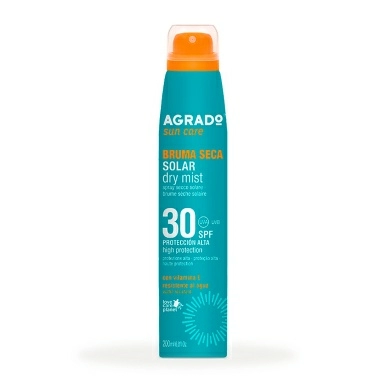AGRADO Солнцезащитный сухой мист SPF 30 / Solar Dry Mist SPF 30, 200мл