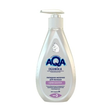AQA DERMIKA Липидное молочко для малыша, 250 мл