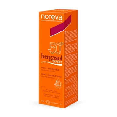 NOREVA БЕРГАСОЛ ЭКСПЕРТ Солнцезащитный крем SPF50+, 50 мл