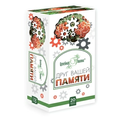 ЦЕЛЕБНАЯ ПОЛЯНА Друг Вашей памяти, БАД фильтр-пакеты №20